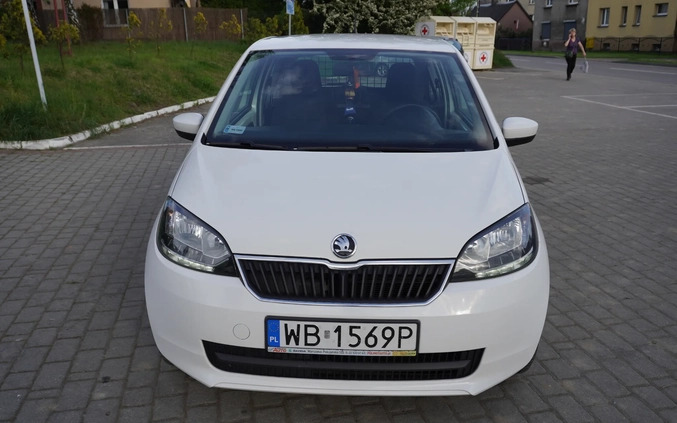 Skoda Citigo cena 17500 przebieg: 227000, rok produkcji 2017 z Katowice małe 596